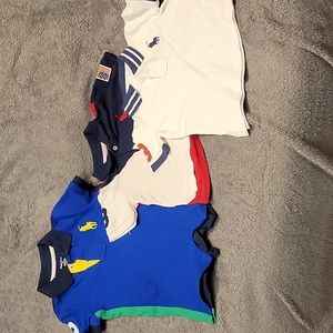 Polo Ralph Lauren Lot 2 Polo and 1 Romper